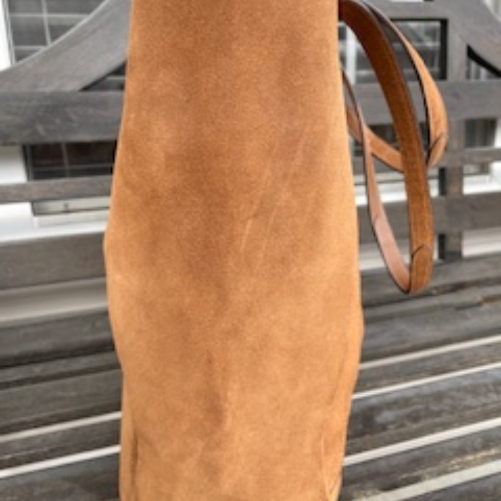 COACH Hadley Suede Tote Bag - Picture 5 of 9